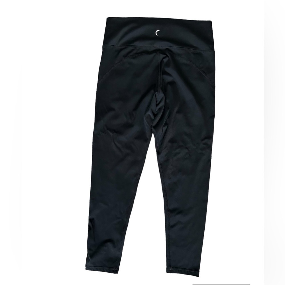5/$25 Zyia moto style ribbed black leggings girls size 14-16 fits women’s S-M - Picture 4 of 8
